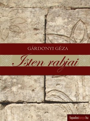 cover image of Isten rabjai